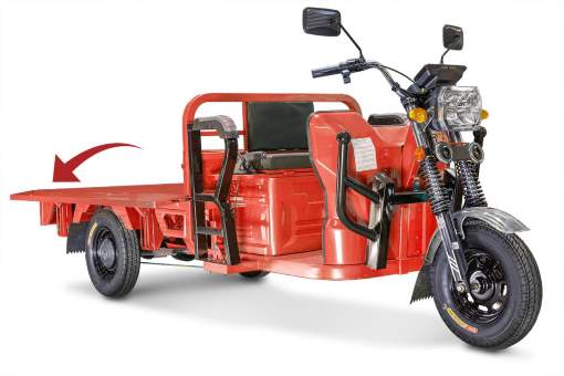 Грузовой электрический трицикл Rutrike Габарит 1700 60V1200W Грузовой электрический трицикл Rutrike Габарит 1700 60V1200W