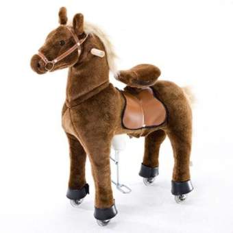Поницикл PonyCycle «Бурка» со звуковыми эффектами арт. 4121 Поницикл PonyCycle «Бурка» со звуковыми эффектами арт. 4121