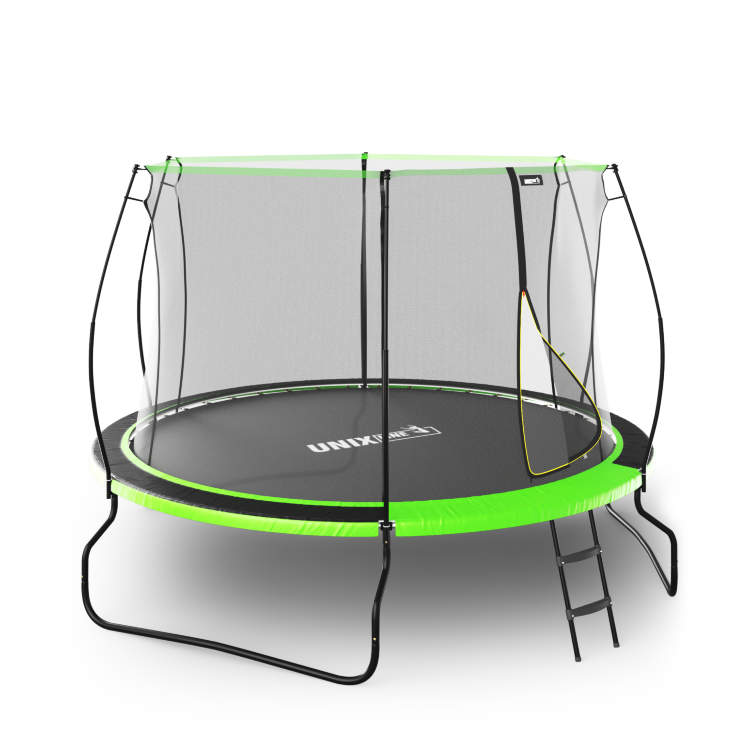 Батут UNIX Line UFO 3.05 м (10 ft) Green 