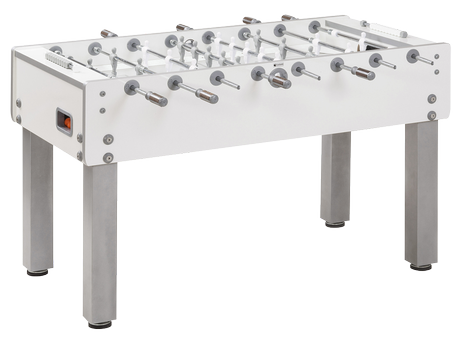 Настольный футбол Garlando G-500 Pure White H2O (143x76x88см)