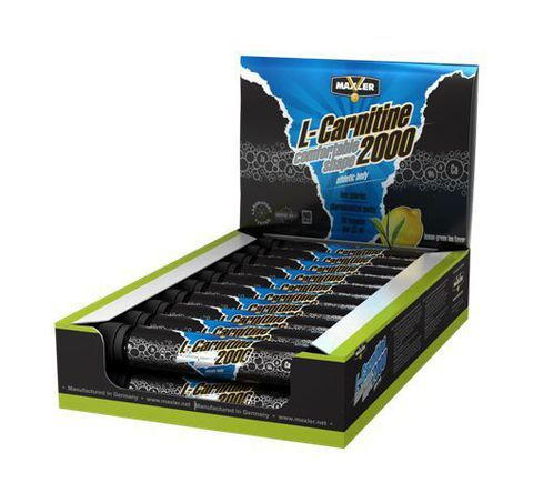 Maxler L-Carnitine Comfortable Shape 20 aмп. 1 амп. 2000мг