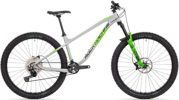Велосипед Rock Machine Blizz TRL 70-29 Gloss Grey/Black/Green
