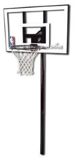 Баскетбольная стойка Spalding Silver In-Ground 44 арт. 88596CN