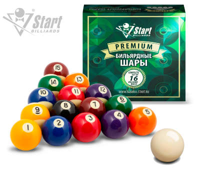 Start Billiards Premium 57,2 мм 797406 Start Billiards Premium 57,2 мм 797406