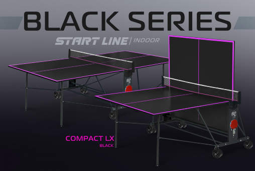 Теннисный стол домашний Start Line Compact-LX Black Теннисный стол домашний Start Line Compact-LX Black