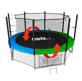 Батут Unix line 12 ft inside Батут Unix line 12 ft inside