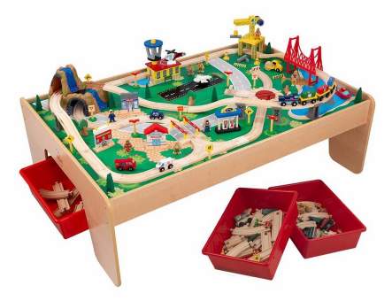 Деревянная железная дорога KidKraft Горный водопад арт. 17850 Деревянная железная дорога KidKraft Горный водопад арт. 17850